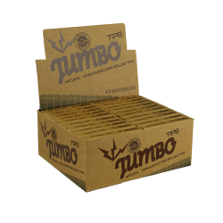 Jumbo Brown Filter Tips - 20 Pack for Smooth Smoking