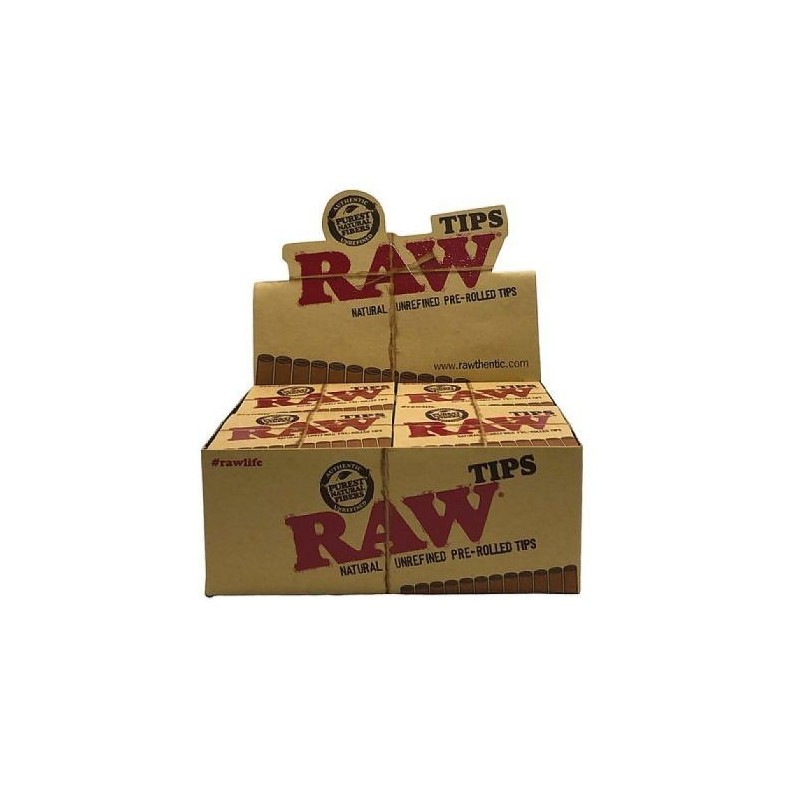 RAW® Classic Prerolled Tips - Perfect Filter for Smooth Hits