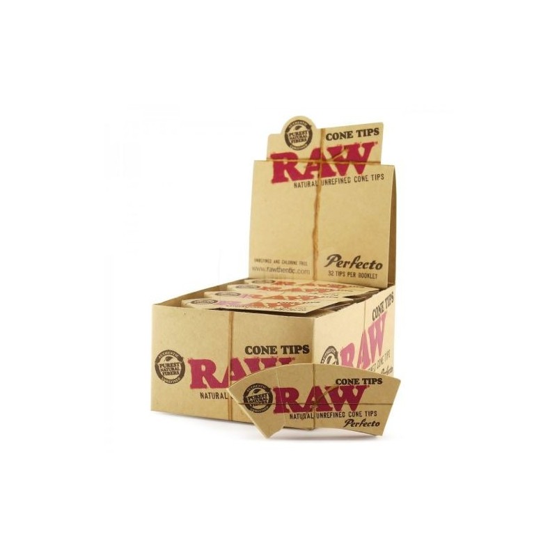 RAW® Cone Shaped Tips Perfecto - Premium Filter Tips