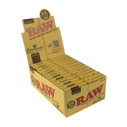 RAW® Connoisseur Rolling Papers & Prerolled Tips - Premium