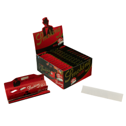 Smoking Deluxe Kingsize Rolling Papers + Tips | 24 Pack