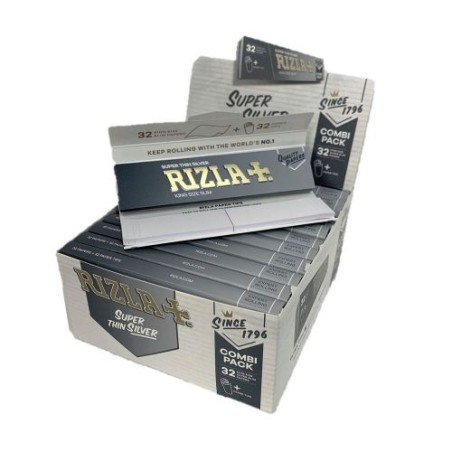 Rizla King Size Super Slim with Tips - 24 Packs