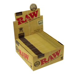 RAW® King Size Slim Classic Rolling Papers - Natural Choice