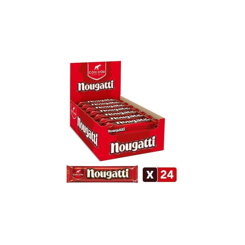 Côte d’Or Nougatti Reep 24 x 30g - Irresistible Chocolate Treats