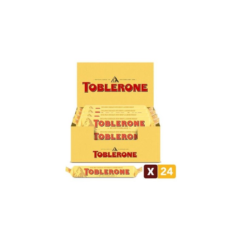 Toblerone Chocolate Bar 24 x 35g - Sweet Indulgence!