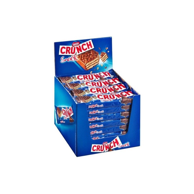 Nestlé Crunch Snack 30 x 33g - Irresistible Chocolate Treats