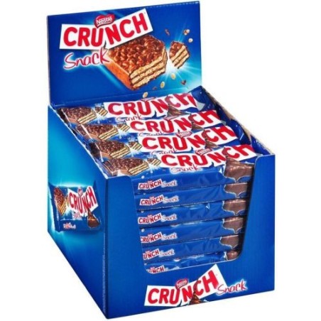 Nestlé Crunch Snack 30 x 33g - Irresistible Chocolate Treats