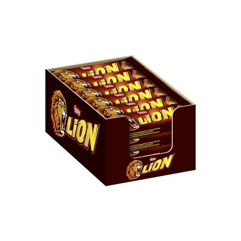 Lion Chocolade 24 x 42g - Indulge in Bold Chocolate Flavor!