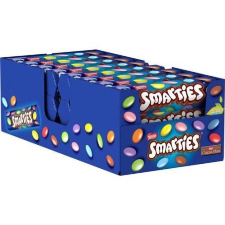 Smarties Chocolate 24 x 38g - Colorful Treats for Everyone!