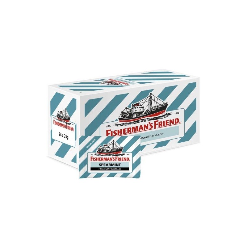 Fisherman's Friend Spearmint 24 Pack - Refreshing Relief