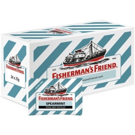 Fisherman's Friend Spearmint 24 Pack - Refreshing Relief