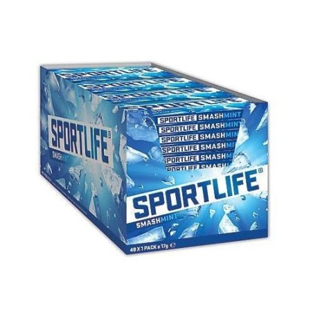 SPORTLIFE SmashMint Gum - 48 PACKS Freshness!