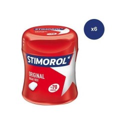 STIMOROL Original Bottle - 6 x 80g Chewing Gum Delight