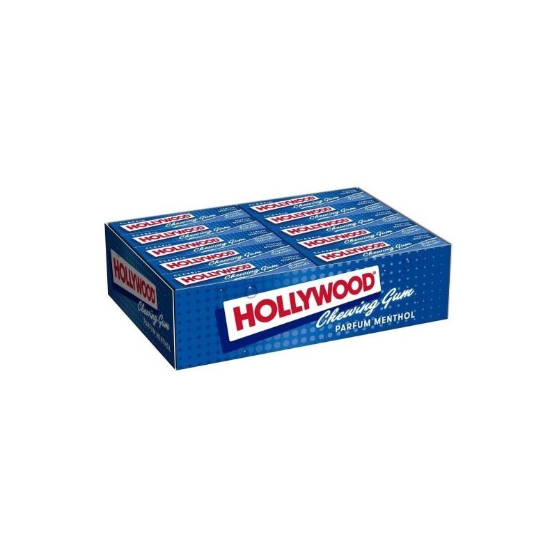 Hollywood Menthol Gum - Box of 20 Packs