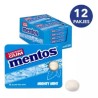 Mentos Mighty Mint Gum - 12 Pack | Freshness in Every Chew