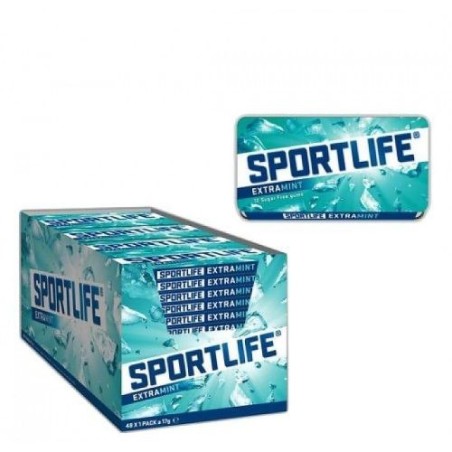 Sportlife Extramint Gum | 48 Pack - Freshness Unleashed!