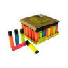 Clipper Solid Color Lighters Box of 48 - Vibrant & Reliable