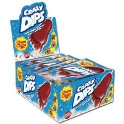 Chupa Chups Crazy Dips Cola Popping Candy & Lollipop