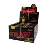 RAW Black Connoisseur Kingsize Slim Rolling Papers + Filter Tips 24 Pack