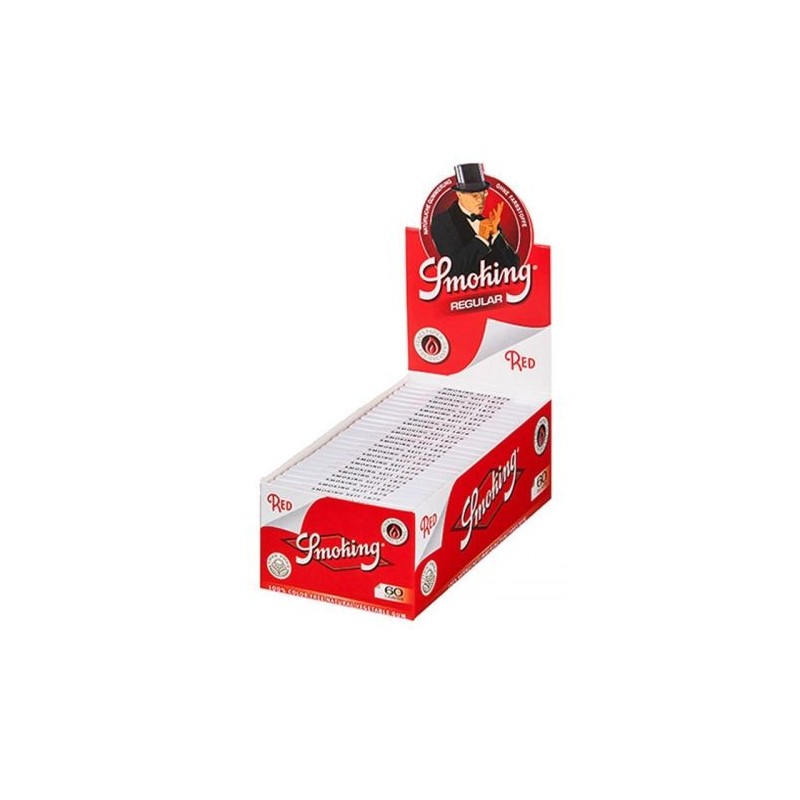 Smoking Red Regular Vloei | 50 Pack Rolling Papers