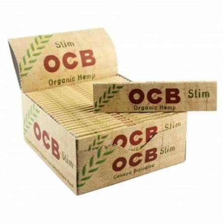 OCB Slim Organic Hemp King Size Rolling Papers - 100% Natural