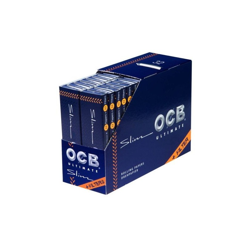 OCB Ultimate Slim + Filter Tips: Perfect Rolling Papers