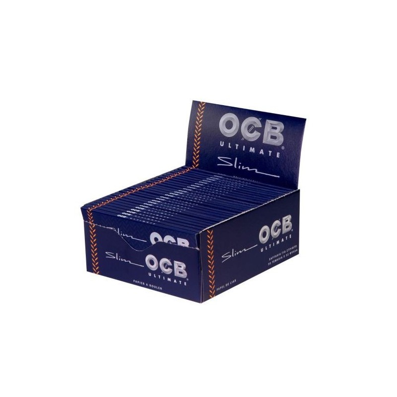 OCB Ultimate King Size Slim Rolling Papers - 50 Booklets