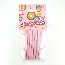 Sour Pink Cords Box of 16 - Mandy Candy Delights!