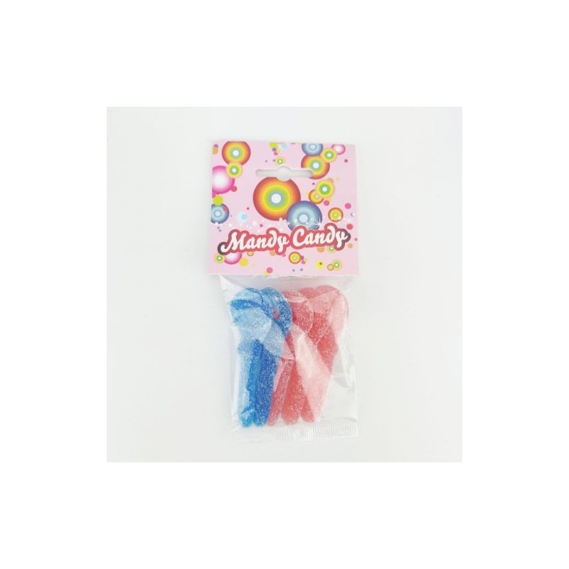 Mandy Candy Red Blue Key Box - Sweet Treats in Every Bite!