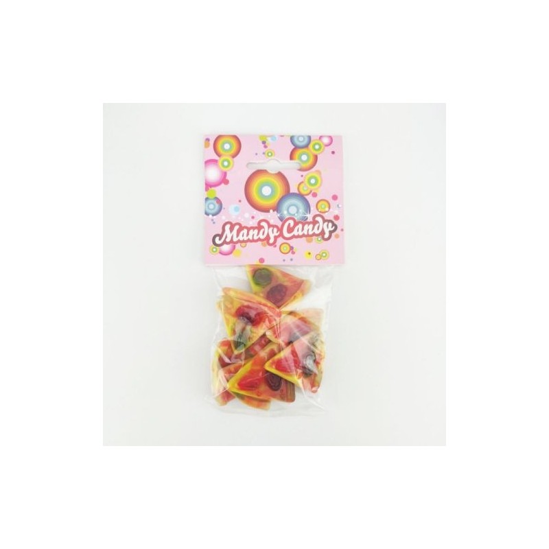 Mandy Candy Pizza Box - 16 Delicious Soft Candies!