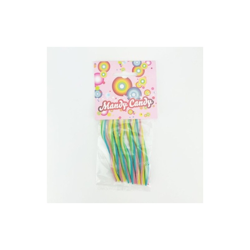 Mandy Candy Multi Ropes Box of 16 - Sweet Treats Galore!