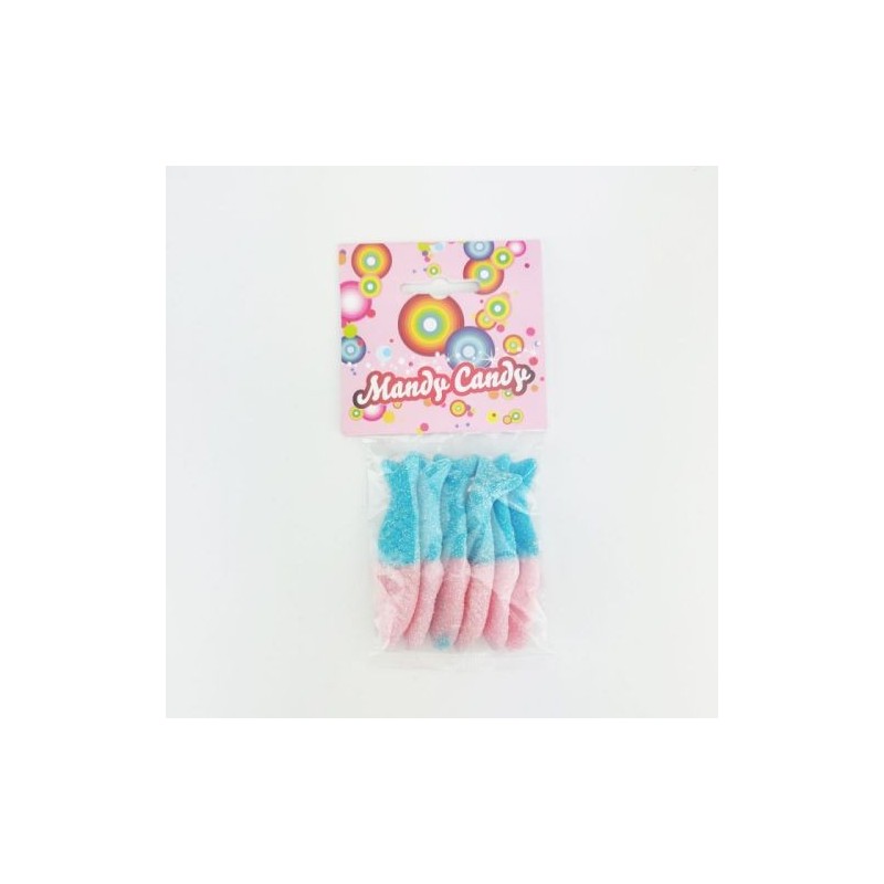 Mandy Candy Blue/Pink Fish Box - 16 Sweet Treats!