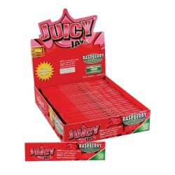 Juicy Jay's Raspberry Kingsize Slim Rolling Papers - 24 Pack