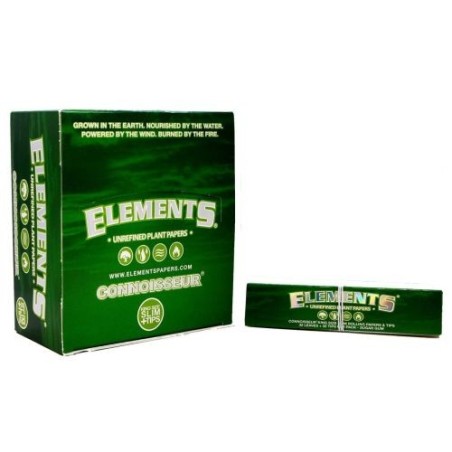 Elements Green Connoisseur Papers + Tips - 24 Pack