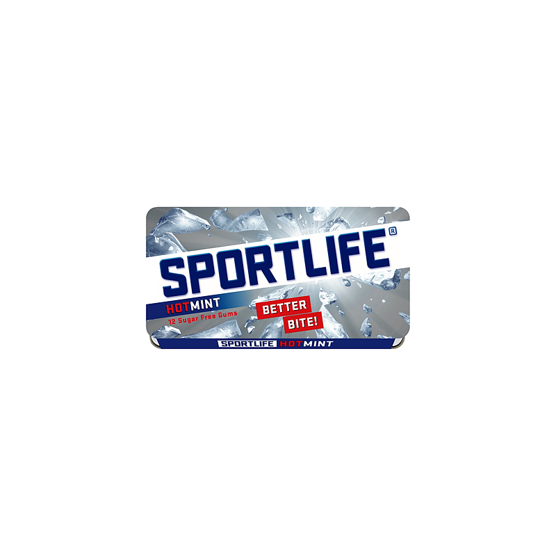 Sportlife Hotmint Gum Booklets - 48 Refreshing Pieces