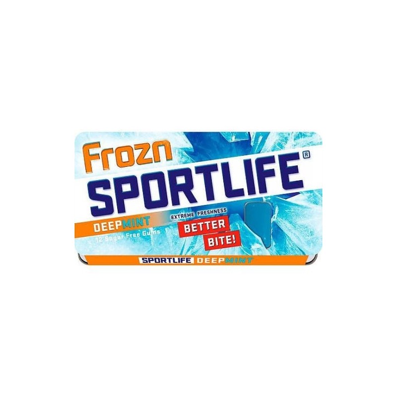 Sportlife Frozn Deepmint Gum | 48 Booklets of Freshness