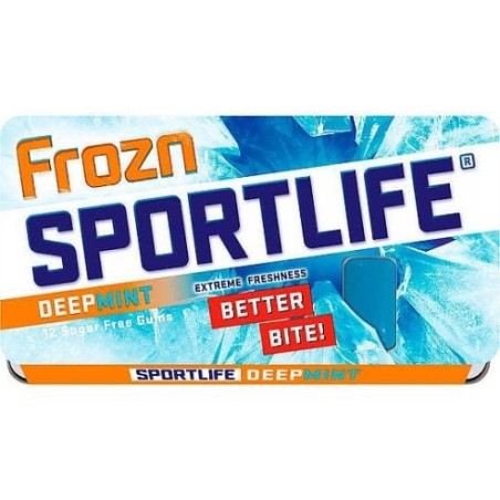 Sportlife Frozn Deepmint Gum | 48 Booklets of Freshness