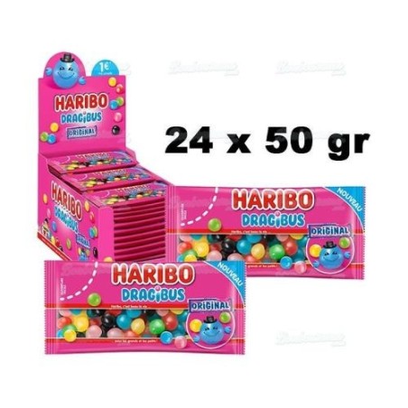 Haribo Dragibus Pocket Booklets - 24 Sweet Treats!