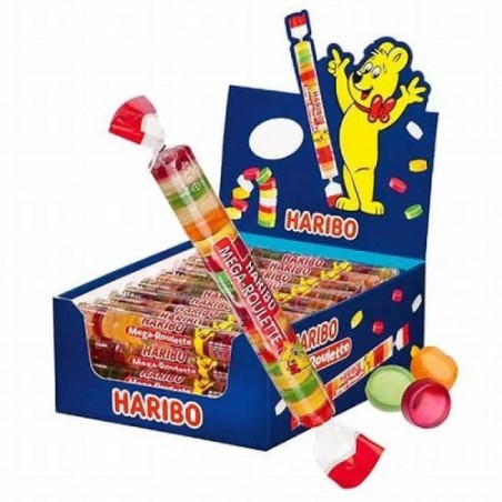 Haribo Mega Roulette Candy Rolls - 40 Booklets Delight!