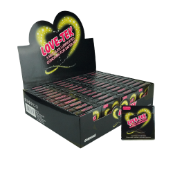 Love-Tek Regular Lubricated Condoms - 48 Pack Box