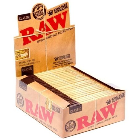 RAW® King Size Supreme Classic Booklets - 24 Pack