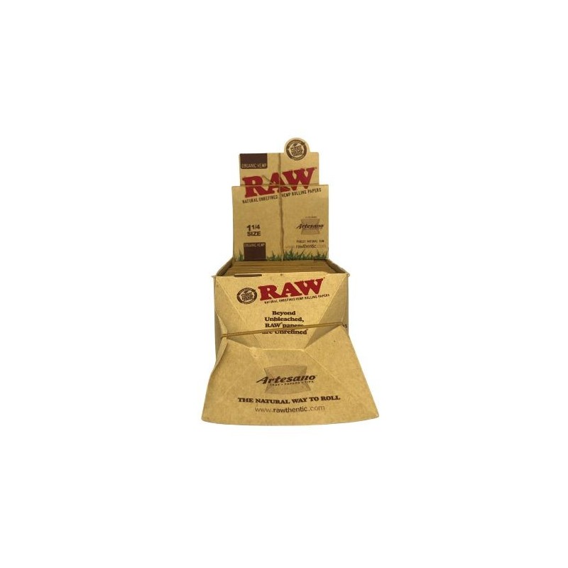 RAW® ARTESANO Organic Rolling Papers - 15 Booklets