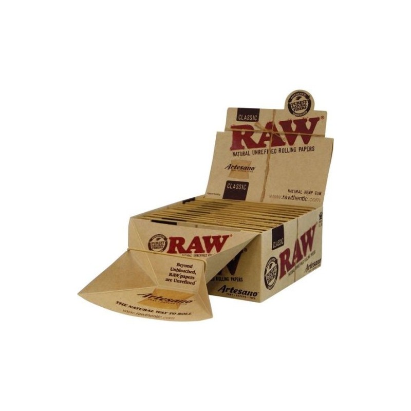 RAW® ARTESANO King Size Slim Classic Rolling Papers