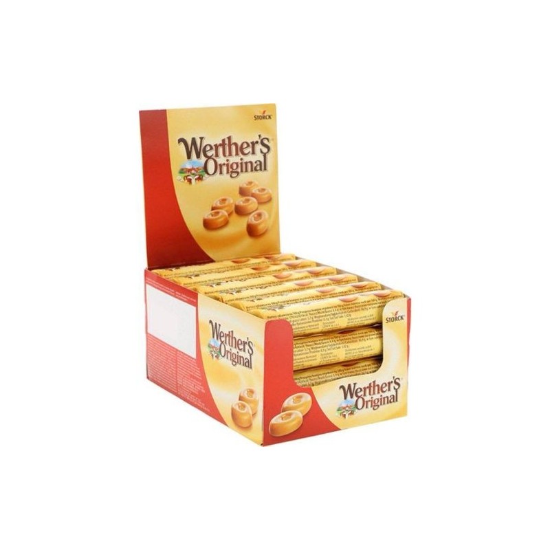 Werther's Original Caramel Candy Rolls - 24 Pack Box