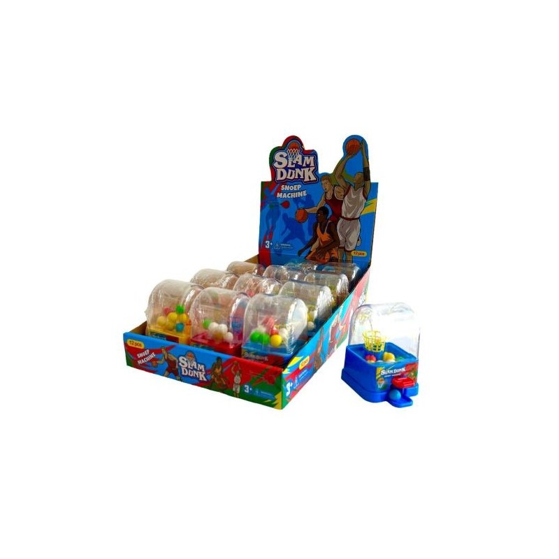 Trigger Treat Basketball Toy & Candy Box - 12 Pack