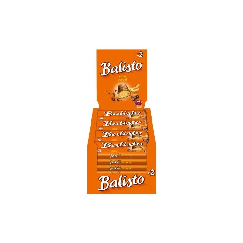 Balisto Granenmix Chocolate Bar Box - 20 x 2 Pieces