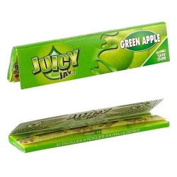 Juicy Jay's Green Apple Kingsize Slim Rolling Papers - 24 Pack