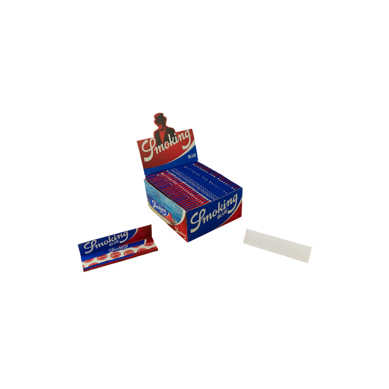 Smoking Blue Vloei | 50 Pack - Premium Rolling Papers