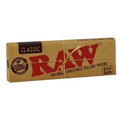 RAW® 1 1/4 Classic Booklets - 24 Rolling Papers