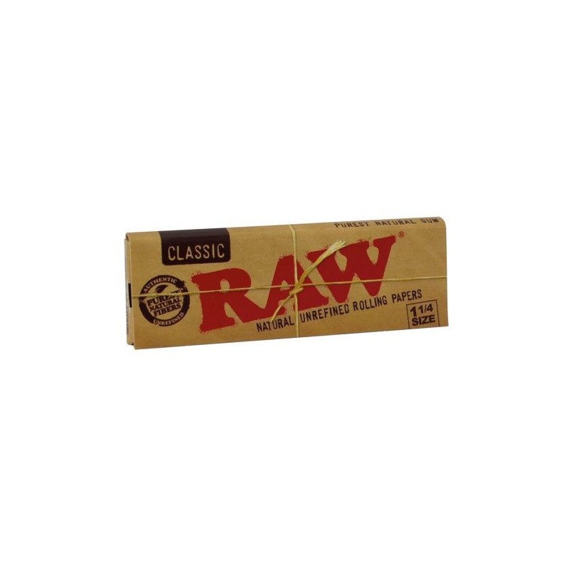 RAW® 1 1/4 Classic Booklets - 24 Rolling Papers